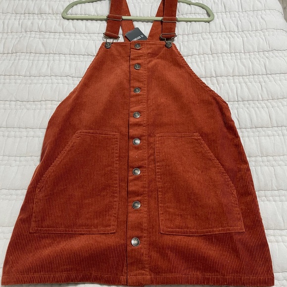 Forever 21 Dresses & Skirts - Corduroy Pinafore Dress